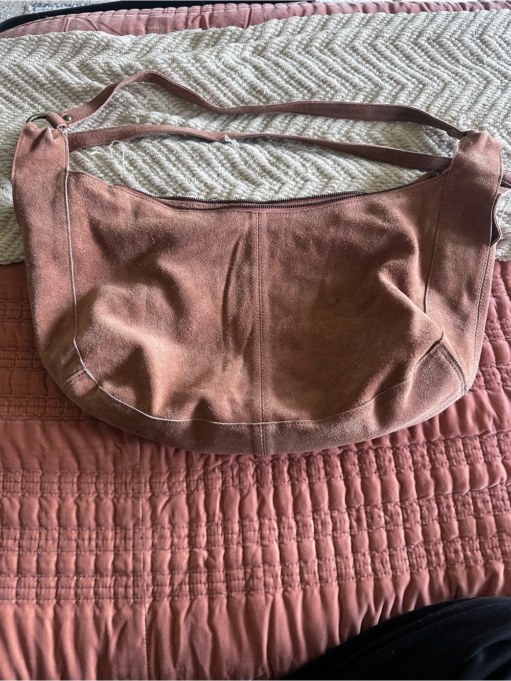 Free People Roma Suede Tote Bag - Picture 4 of 6